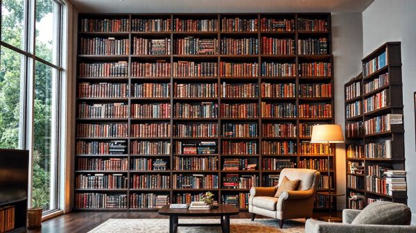 10 inspirations pour créer une bibliothèque moderne chez vous